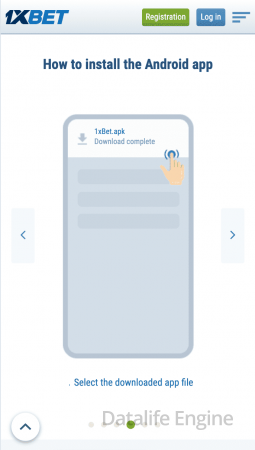 Android üçün 1xbet yükləyin