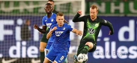 Hoffenheim Wolfsbourg'u idarə edir